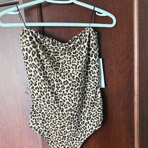 Leopard Print Bodysuit